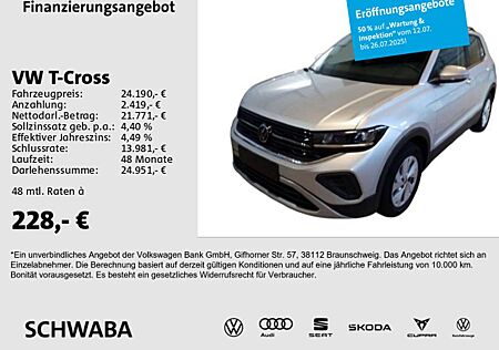 VW T-Cross Volkswagen Life 1.0TSI DSG LED*VIRTUAL*ACC*LANE*16"