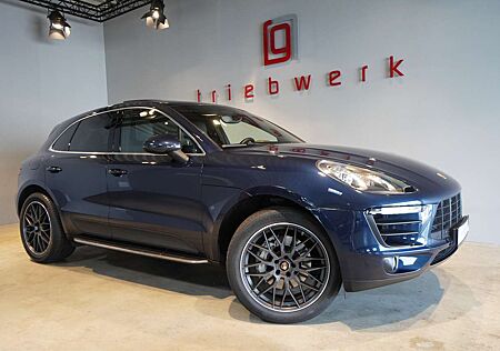 Porsche Macan S 3.0 V6 *Pano*BRD*D.Blau/Espresso*20 Zoll*Top*