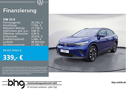 VW ID.4 Volkswagen Pure Infotaiment KomfortPaket Style Netzlad