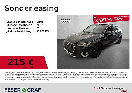 Audi A3 Advanced 35 TFSI S tronic Smartphone Inter./AHK/PD