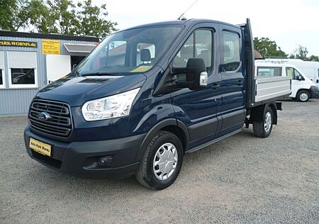 Ford Transit Pritsche L2 DoKa 7-Sitze Klima Tempo AHK