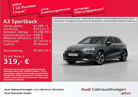 Audi A3 35 TFSI S tronic S line AHK/ACC/Nav