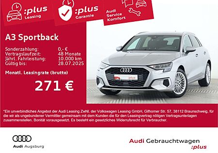 Audi A3 advanced 35 TFSI S tr. *LED*8-fach*
