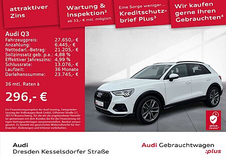 Audi Q3 40 TFSI Q. advanced LED Navi GRA DAB
