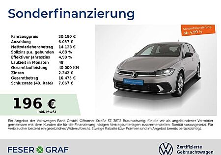 VW Polo Volkswagen 1.0 TSI Move DSG IQ-Light AHK PDC SHZ 16"