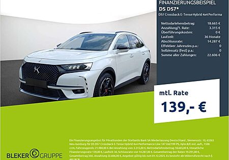 DS Automobiles DS 7 Crossback E-Tense Hybrid 4x4 Performance Line