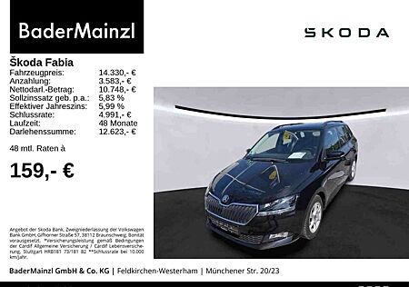 Skoda Fabia Combi 1.0 TSI Clever Navi LED PDC SHZ Alu