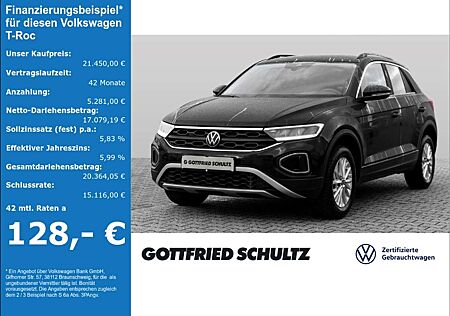 VW T-Roc Volkswagen 1.0 TSI Life Navi LED PDC SHZ