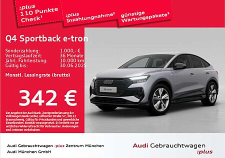 Audi Q4 e-tron 45 S line AHK/Navi+/Wärmepum