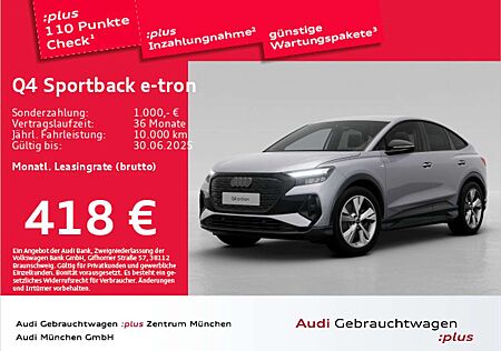Audi Q4 e-tron 45 S line AHK/Navi+/Wärmepum