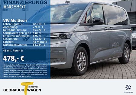 VW T7 Multivan Volkswagen 2.0 TDI DSG GOAL ASSIST KAMERA EASYO