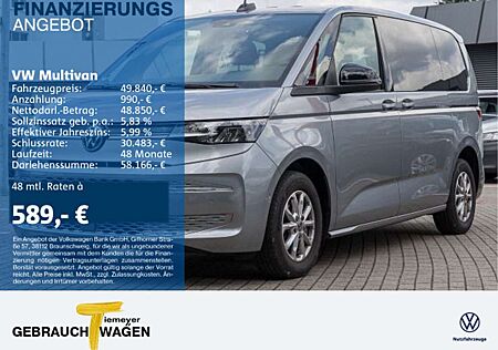 VW T7 Multivan Volkswagen 2.0 TDI DSG GOAL ASSIST KAMERA EASYO