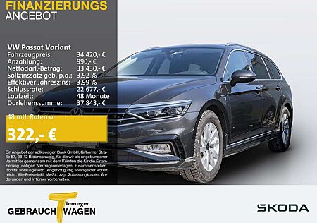 VW Passat Variant Volkswagen 2.0 TSI DSG R-LINE LM19 ST.HEIZ N