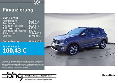 VW T-Cross Volkswagen 1.5 TSI DSG R-Line *AHK*DIG.COCKPIT*FRON