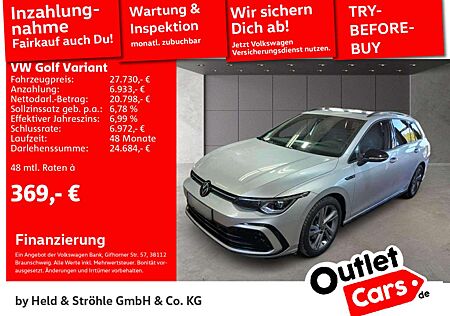 VW Golf Variant Volkswagen R-Line Black 2.0 TDI DSG PANO HuD