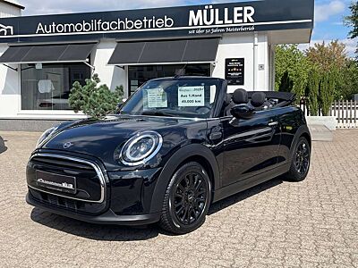 MINI One Cabrio "Essential Trim"/Black Line+LED+KEYLESS Entry/go +Tempomat+PARKTRONIC+ 1.HAND +Alle Inspektionen + Supergepflegt !