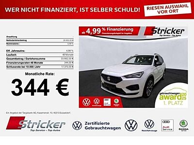 SEAT Tarraco FR 1.4TSI e-Hybrid 344,-ohne Anzahlung Navi AHK