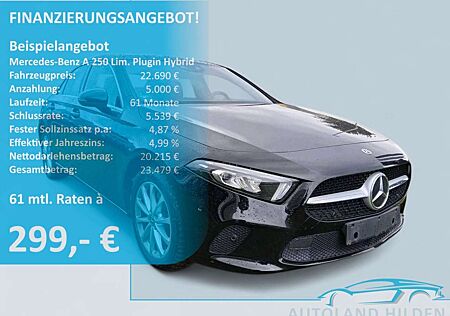 Mercedes-Benz A 250 Lim. Plugin Hybrid/Kamera/LED/1 Hand