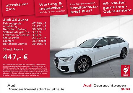 Audi A6 35 TDI S line design AHZV LED Navi