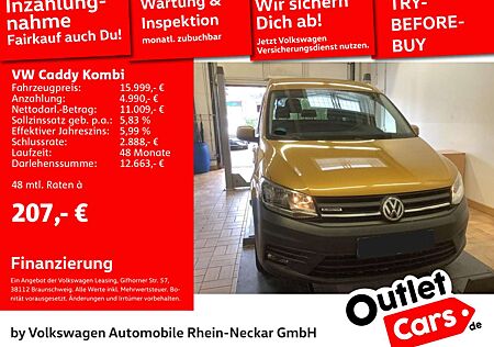 VW Caddy Volkswagen 1.4 TSI CNG PDC Sitzheizung 5-Sitze