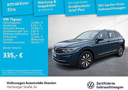 VW Tiguan Volkswagen MOVE 2.0 TDI DSG IQ. TRAVEL NAVI APP PDC