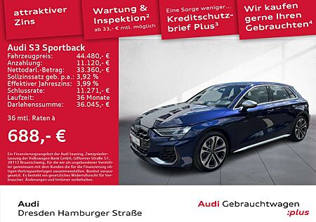 Audi S3 2.0 TFSI LED Navi Leder S tronic