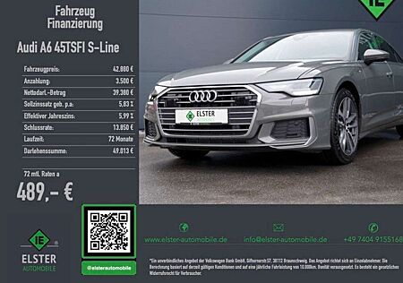 Audi A6 Lim. 45 TFSI qu. sport,AHK,Standh,Head,Kamera