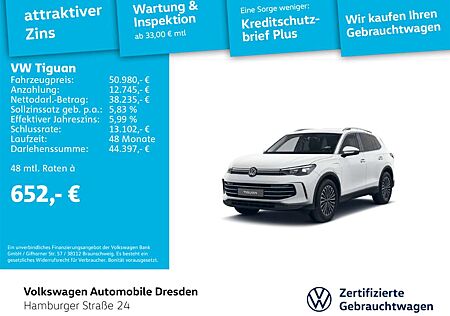 VW Tiguan Volkswagen Elegance 1,5 eHybrid DSG AHK IQ.DRIVE NAV