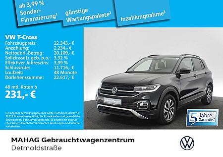 VW T-Cross Volkswagen 1.0 TSI ACTIVE Navi LED Kamera 6-Gang