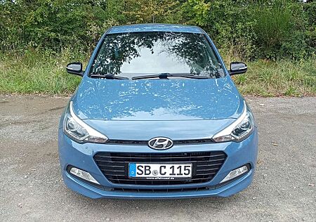 Hyundai i20 blue 1.0 T-GDI Active Passion