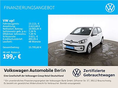 Volkswagen up! 1.0 (EURO 6d)