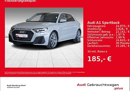 Audi A1 30 TFSI S line S tronic CarPlay LED