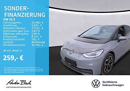 VW ID.3 Volkswagen Pro Business Automatik Navi LED ACC EPH DAB