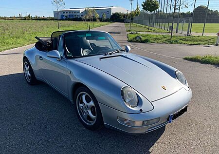 Porsche 993 Carrera Cabrio - breitere Spur mit Distanzscheiben