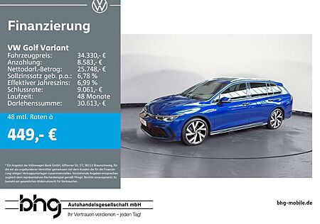 VW Golf Variant Volkswagen 2.0 TSI DSG *R-LINE* *PANO*ACC*HARM
