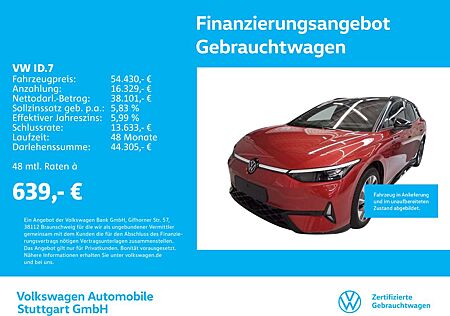 VW ID.7 Volkswagen Tourer Navi AHK Kamera