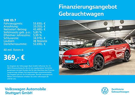 VW ID.7 Volkswagen Tourer Navi AHK Kamera