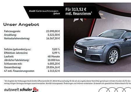 Audi TT Roadster 1.8 TFSI S-tronic Navi LED Sitzheizung