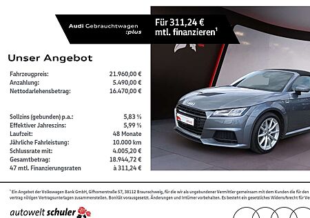 Audi TT Roadster 1.8 TFSI S-tronic Navi LED Sitzheizung