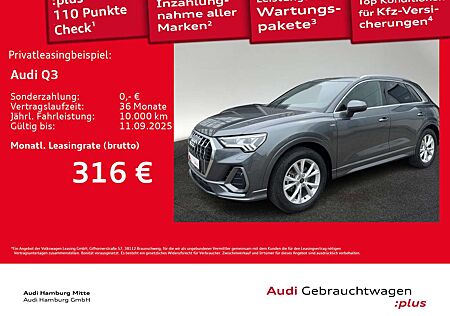 Audi Q3 35 TFSI S line S tronic AHK Sitzhzg Navi Matr
