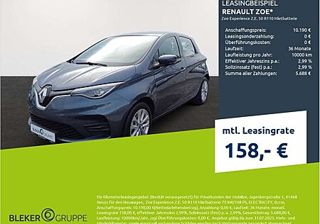 Renault ZOE Experience Z.E. 50 R110 Mietbatterie