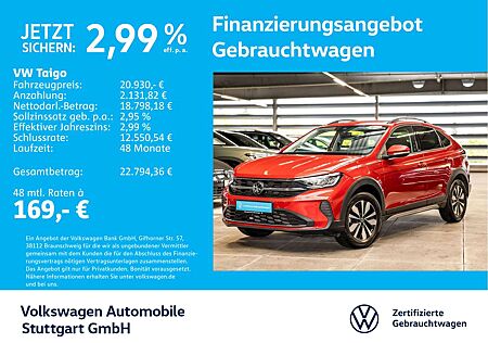 VW Taigo Volkswagen Life 1.0 TSI Navi AHK Kamera