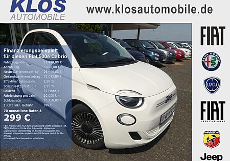 Fiat 500E ICON 42 kWh NAVI KLIMAAUTO PDC KOMFORTPAKET