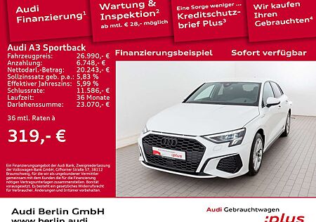 Audi A3 TFSI e S line 40 e S tr. LED NAVI