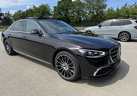 Mercedes-Benz S 350 S350d Lang -HUD-Pano-BelüSitz-Burm-20 Zo AMG