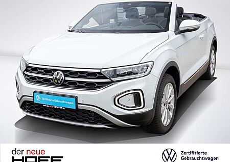 VW T-Roc Volkswagen Cabriolet 1.0 TSI Style Kamera LED Winterpaket