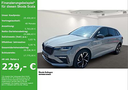 Skoda Scala 1.5 TSI Monte Carlo DSG AHK Pano Kamera