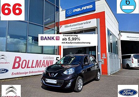 Nissan Micra Acenta, KLIMA,Servo,Sitzheizung, nur36.000