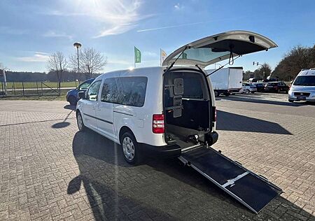 VW Caddy Volkswagen Maxi mit Rollstuhlrampe AMF