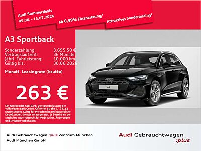 Audi A3 40 TFSI e S tronic S line AHK/Navi+